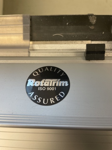 996338-11 Totatrim technical T1550 paper cutter