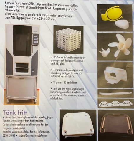 1001911-2 3D printer with wash bath Fortus 250MC