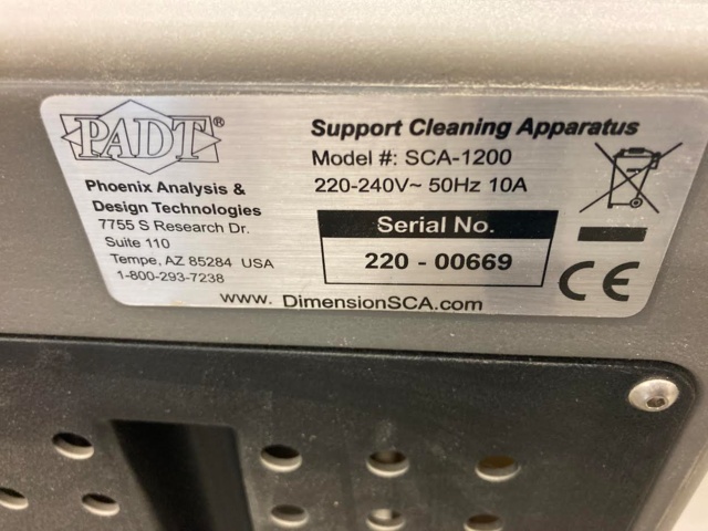 1001911-9 3D printer with wash bath Fortus 250MC