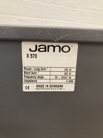 1042157-10 Speaker JAMO X 570
