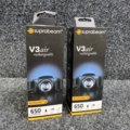 1044068-1 2 headlamps Suprabeam V3 air rechargeable 650 lm