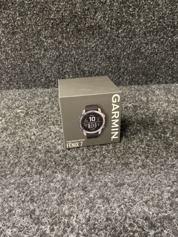 1042362-3 GPS-klocka Garmin Fenix 7 Graphite and Silver
