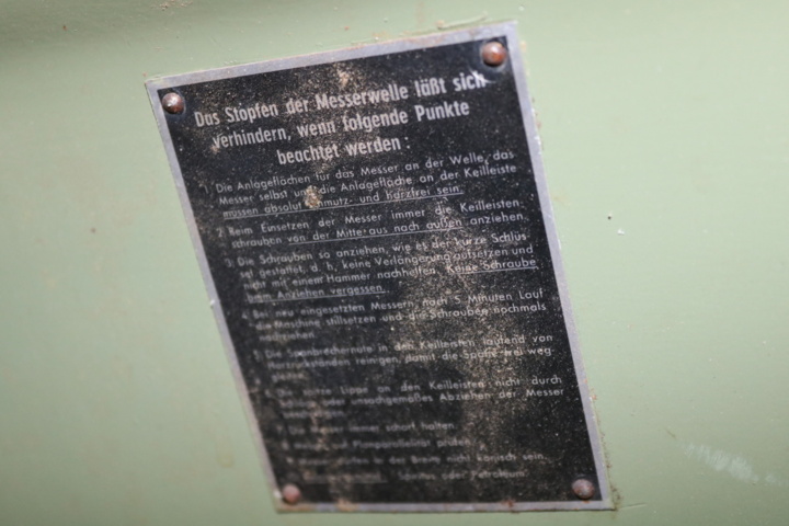 998637-6 Planer Aldinger