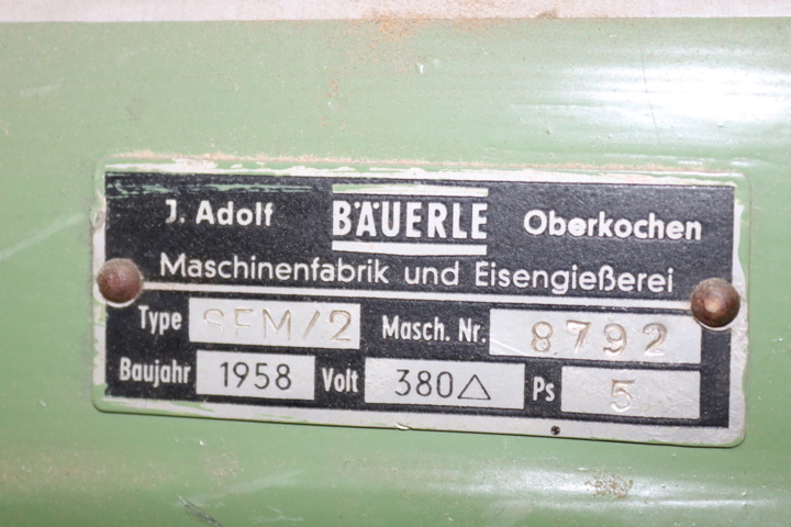 998639-26 Fräs Bauerle SFM/2