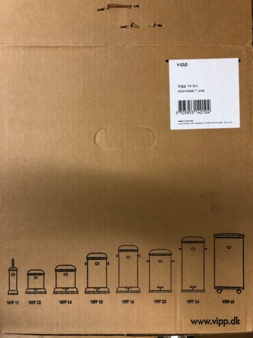 1044399-8 Vipp 14 roska-astia (käyttämätön)