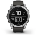 1042362-2 GPS-klocka Garmin Fenix 7 Graphite and Silver