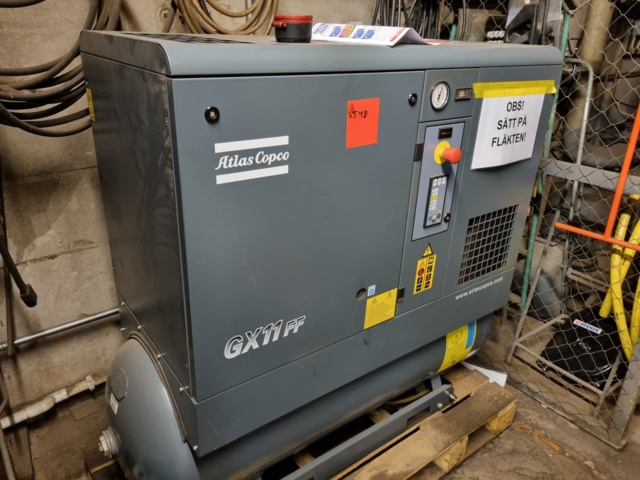 1043548-2 Screw compressor Atlas Copco GX 11 FF -2015