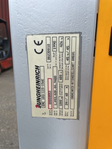 1042491-10 Track stacker Jungheinrich, EMC 10G-115-156E