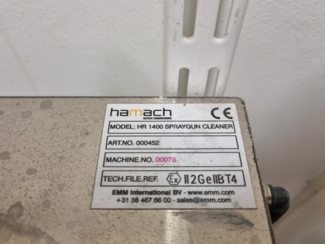 1043556-6 Paint spray cleaner Hamach 1400