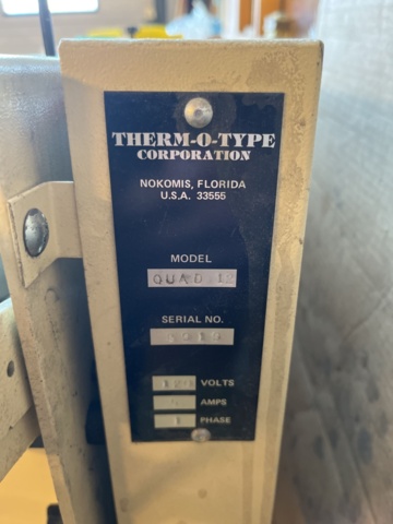 1038815-7 Roll cutter Therm-o-type Quad 12