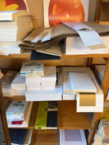 1038821-3 5 shelf sections including contents