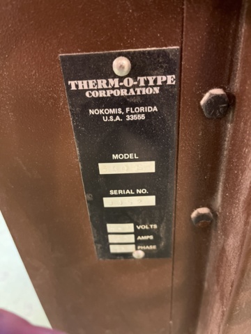 1038825-20 Heat press incl. envelope press Therm-o-type 450-S