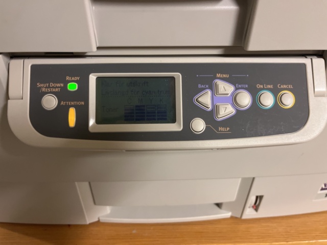 1038841-7 Printer OKI C9600