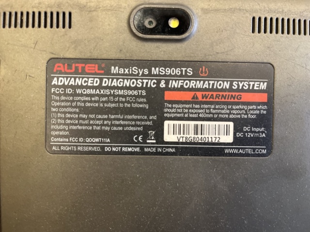 1039366-3 Autel Maxisys MS906 TS