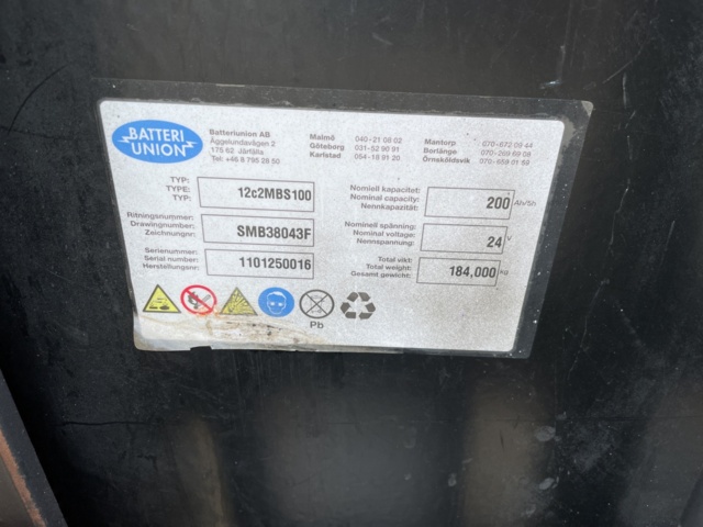 1042501-20 Stacker Linde L10 B - 2011