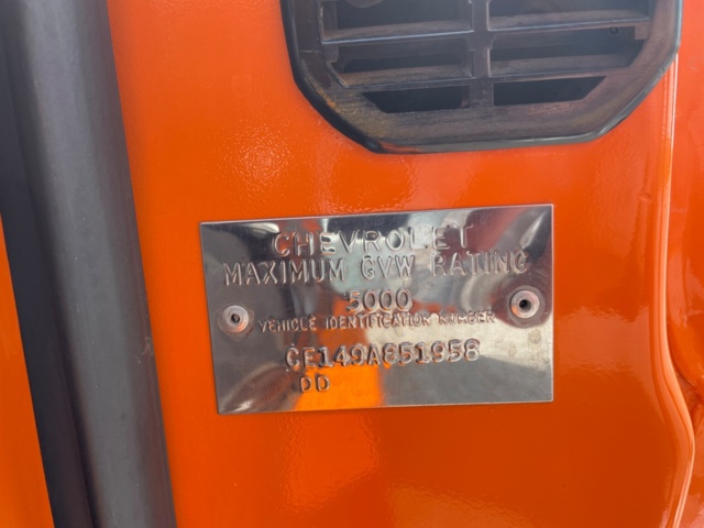 1044633-20 Chevrolet C10 6.5 V8 Hydra-Matic, 1969