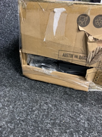 1044231-4 Side table Austin and Barbeque AABQ Trolley With Full Doors