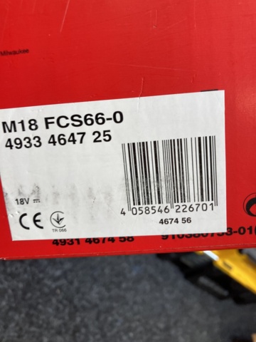 1044498-5 Circular saw Milwaukee M18 FCS66-0