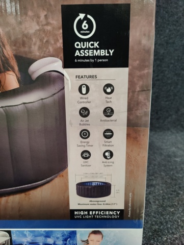 1044699-4 Inflatable Spa Bath Bergen C-BE061 Comfort