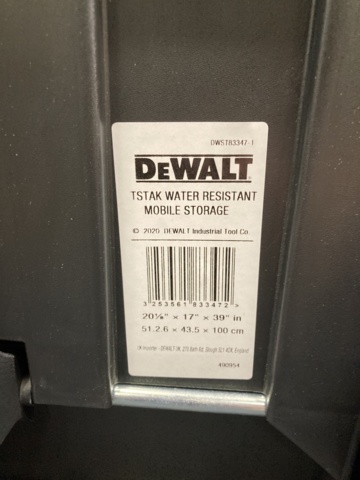 1044499-5 Storage box Dewalt DWST83347-1