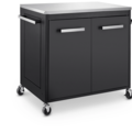 1044231-2 Side table Austin and Barbeque AABQ Trolley With Full Doors