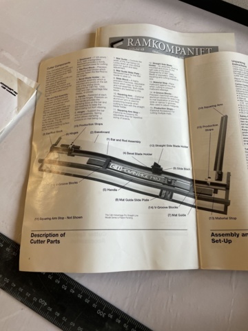 1042540-8 Passepartout cutter CH Advantage M60 Pro