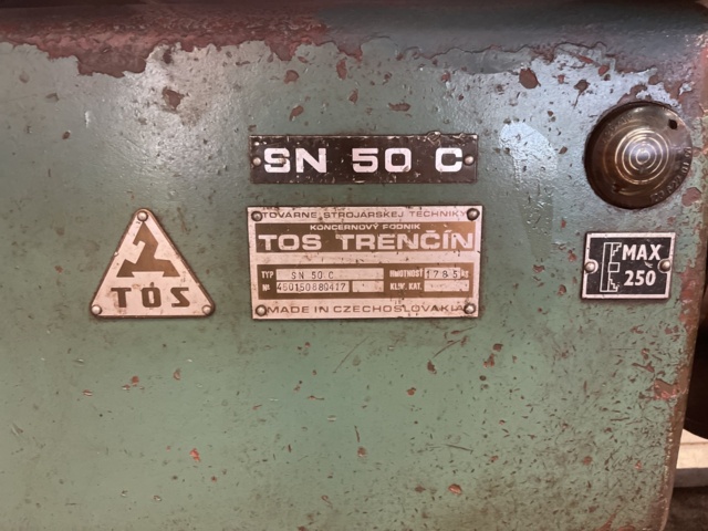 1042581-7 Support lathe TOS SN 50 C