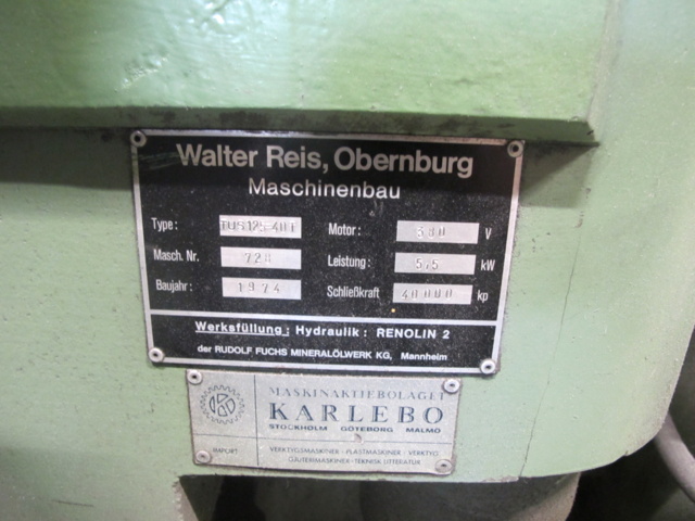 1004685-7 Reis stain press/hydraulic press