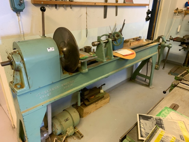 1035563-1 Wood lathe Jonsered's SP-20