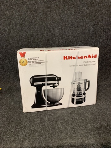 1044369-3 Set with kitchen machine & food processor KitchenAid 5K45SSEOB + 5KFP0719EOB