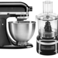 1044369-2 Set with kitchen machine & food processor KitchenAid 5K45SSEOB + 5KFP0719EOB