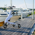 1045368-5 Trikke, fully electric vehicle/scooter, new, white