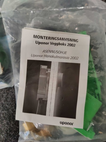 1045408-15 Wall boxes Uponor