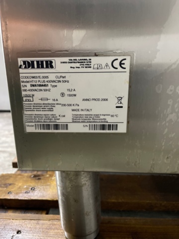 898025-6 Huvdiskmaskin DIHR HT12 Plus. Testad fungerar