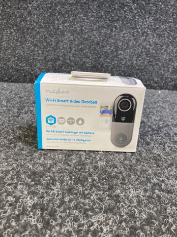 1045180-3 Doorbell with camera Nedis Smart Video Doorbell