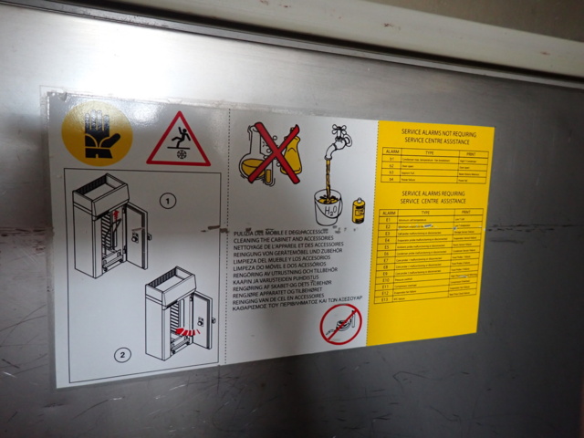 1046897-5 Blast chiller Electrolux