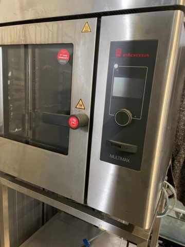 898067-4 Combi oven Eloma Multimax 6-11 incl. stand -2020