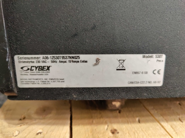 1047233-11 Treadmill Cybex 530T Pro+