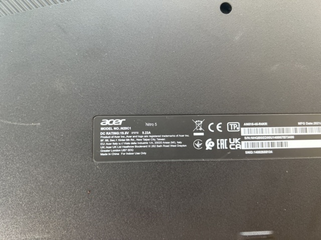 1023707-7 Laptop Acer Nitro 5 AN515-45-R4KR