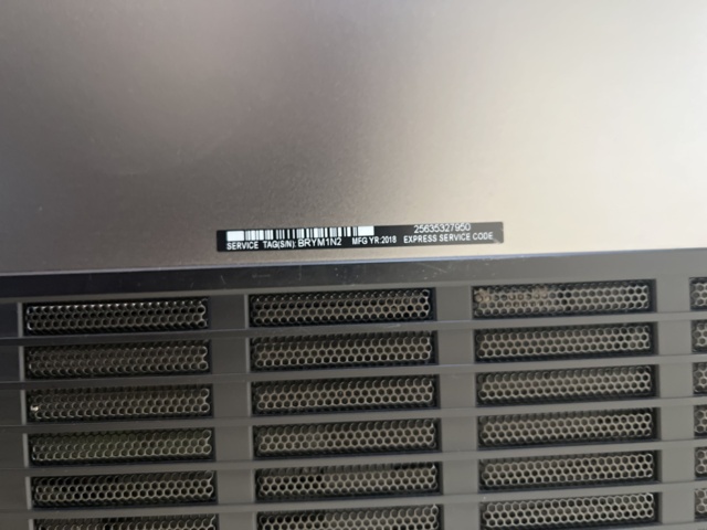 1023709-7 Laptop Alienware P69F001