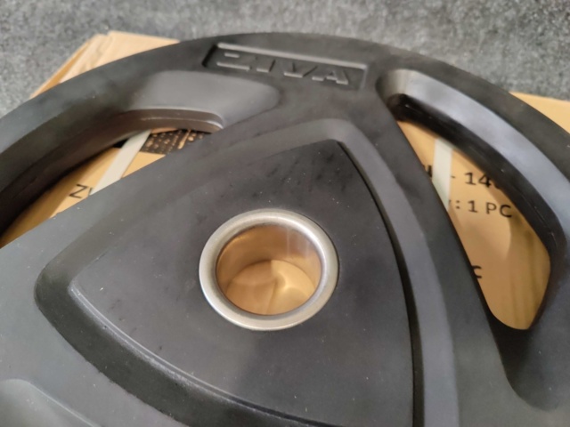 1047271-2 2 weight plates Ziva 25 kg