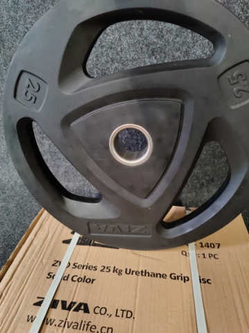 1047271-3 2 weight plates Ziva 25 kg