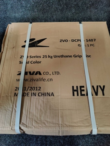 1047271-4 2 weight plates Ziva 25 kg