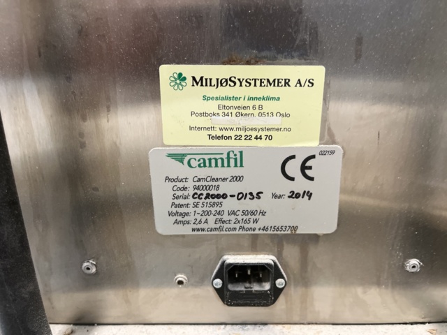 1022166-3 Mobile air filter on wheels