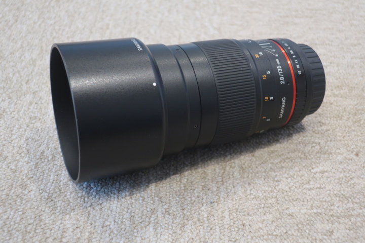 1030191-1 Camera lens Samyang MF 135/2.2 ED UMC