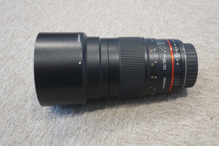 1030191-3 Camera lens Samyang MF 135/2.2 ED UMC