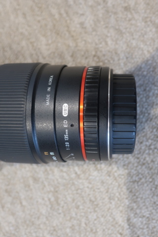 1030191-7 Camera lens Samyang MF 135/2.2 ED UMC