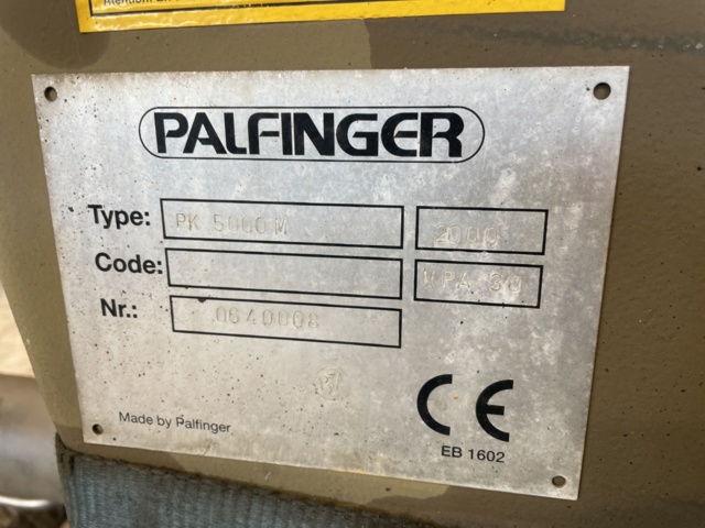 1042609-14 Palfinger kran PK 5000M, 2000