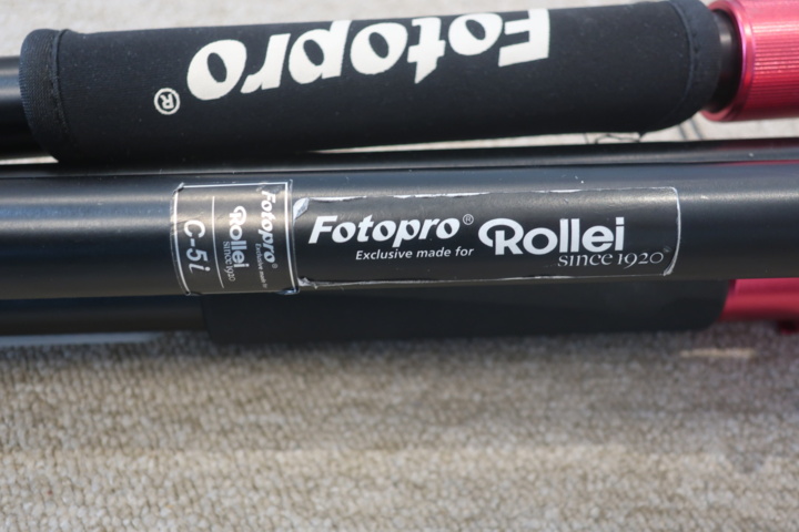 1030197-4 Camera stand Fotopro C-5i with Rollei FPH-52Q