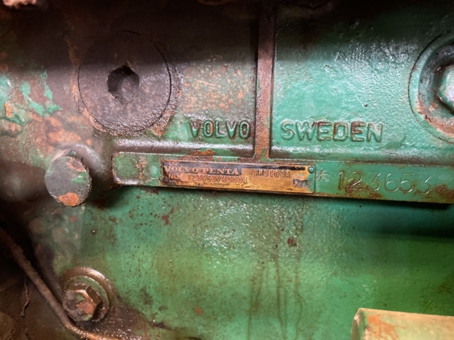 1042614-14 Volvo Penta TMD100A Boat Engine